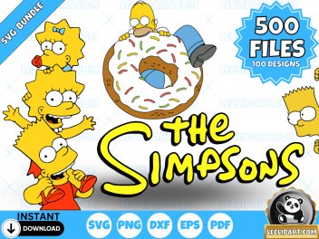 The Simpsons SVG Bundle