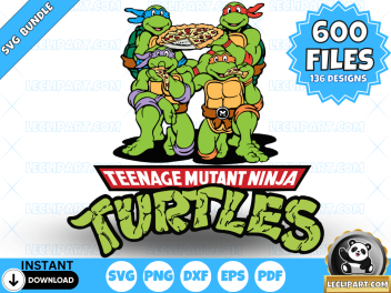 Teenage Mutante Ninja Turtles SVG Bundle