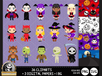 Cute Halloween SVG Collection