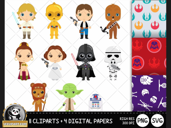 Cute Star Wars SVG Collection