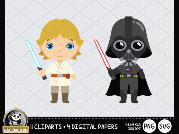 Cute Star Wars SVG Collection Cut Files Cricut - Silhouette