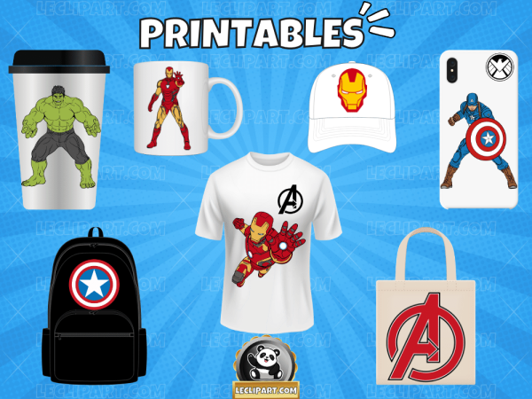 Avengers SVG Bundle Cut Files