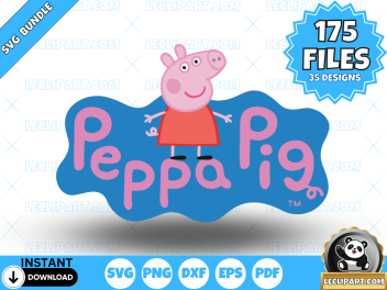 Peppa Pig SVG Bundle