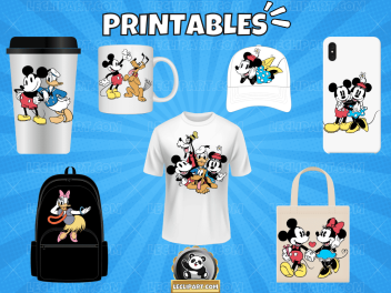 Classic Mickey and Friends SVG Bundle 2