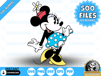 Classic Minnie Mouse SVG Bundle