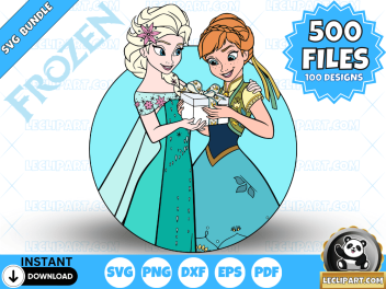 Frozen SVG Bundle 1