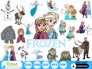 Frozen SVG Bundle 3
