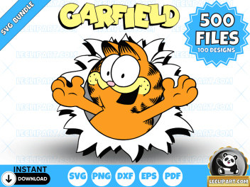 Garfield SVG Bundle 1