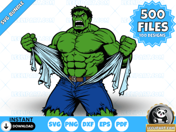 Hulk SVG Bundle 1