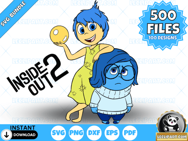 Inside Out 2 SVG Bundle