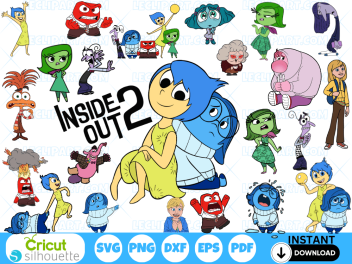 Inside Out 2 SVG Bundle 3