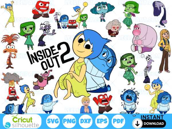 Inside Out 2 SVG Bundle 3