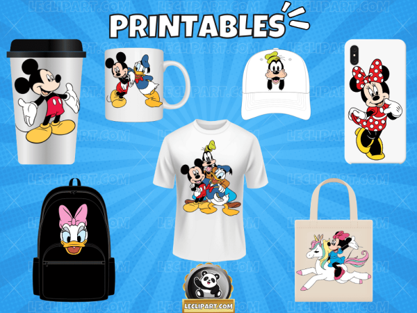 Mickey and Friends SVG Bundle 2