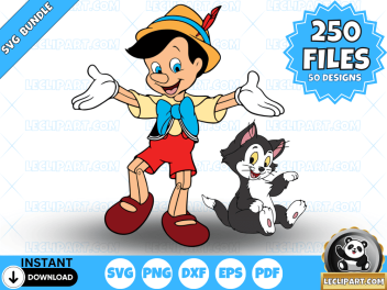 Pinocchio SVG Bundle