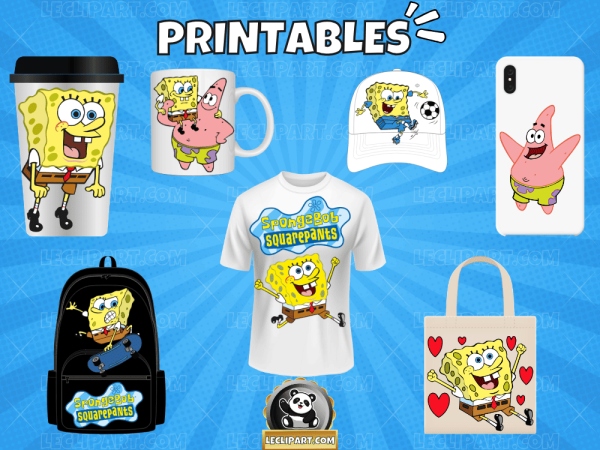 SpongeBob Squarepants SVG Bundle 2