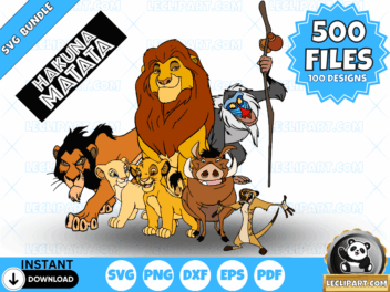 The Lion King SVG Bundle