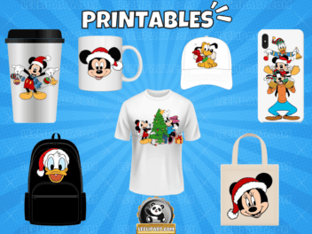 Mickey Mouse Christmas SVG Bundle Cricut