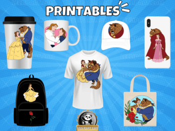 Beauty and The Beast SVG Bundle Cut Files