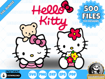 Hello Kitty SVG Bundle