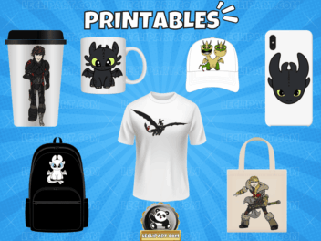 How to Train Your Dragon SVG Bundle Cut Files Cricut