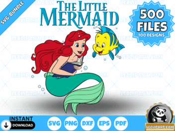 The Little Mermaid SVG Bundle
